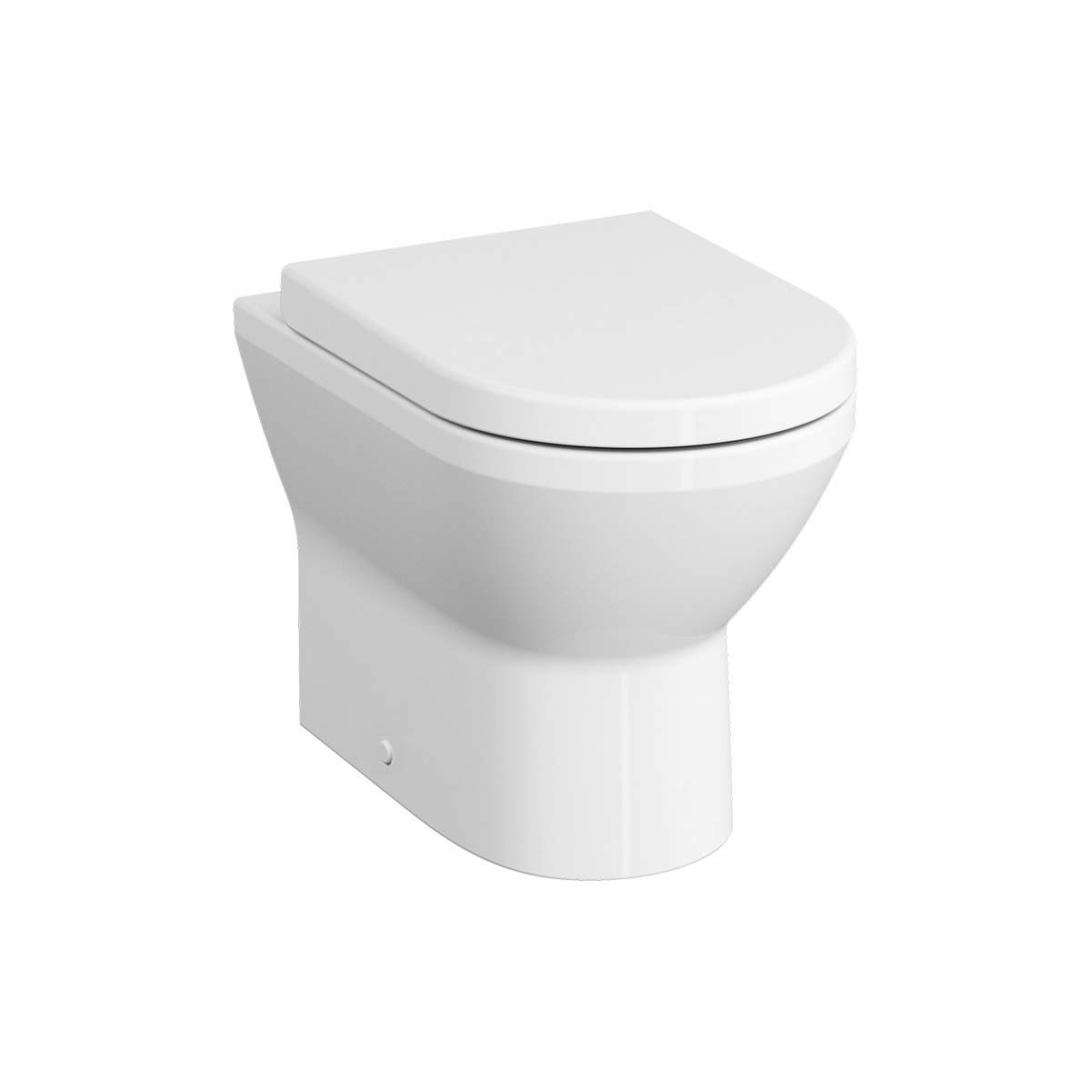 Rim-Ex Single WC Pan, Back-To-Wall, 54 cm, Horizontal