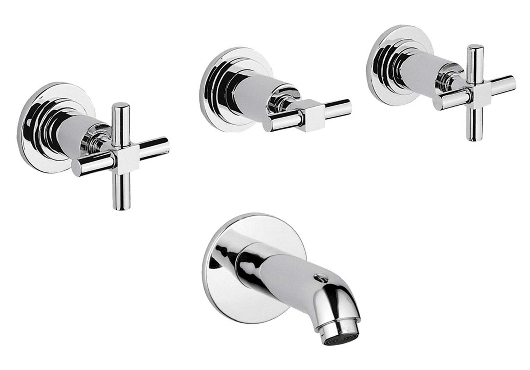 Juno Built-In Bath/Shower Mixer