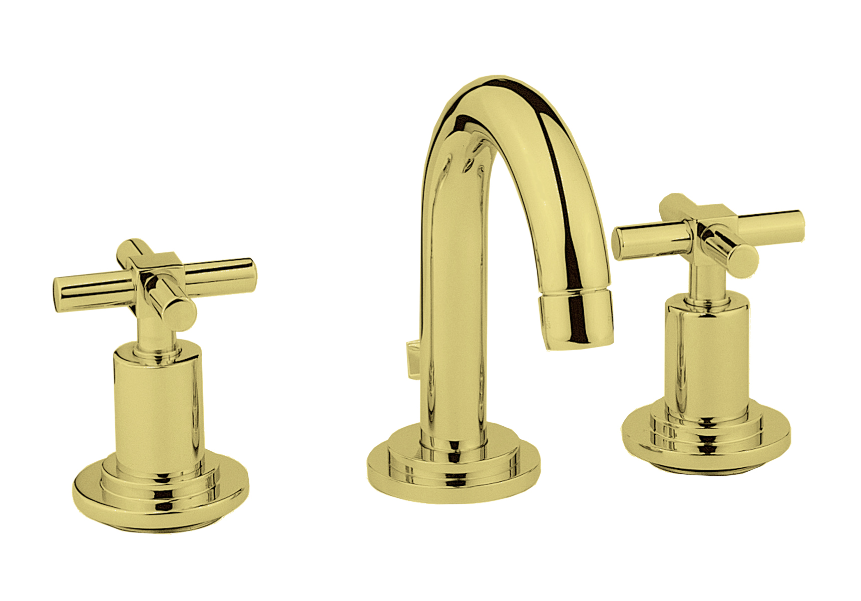 Juno Basin Mixer (For 3-Hole Basins - (with Pop-Up)