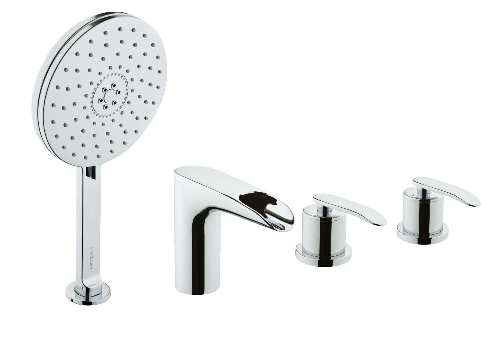 T4 Bath Mixer (Deck Mounted)