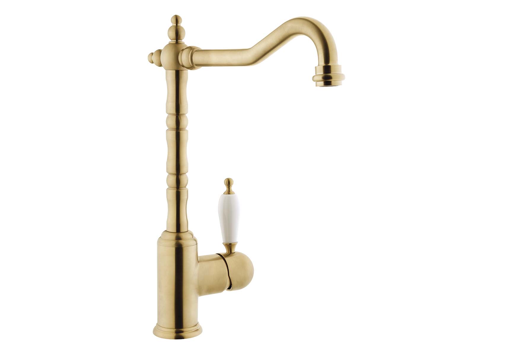 Idealine Verona Sink Mixer, Matte Gold