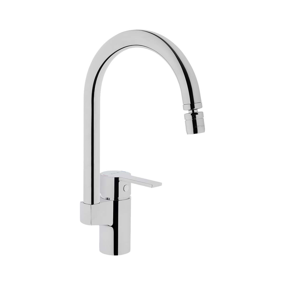 Sink mixer (with swivel aerator)