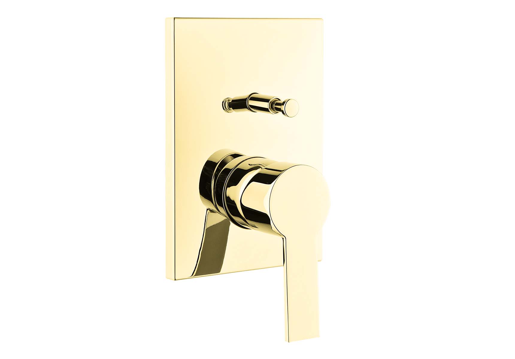 Flo S Built-In Bath/Shower Mixer , Exposed Part, Gold