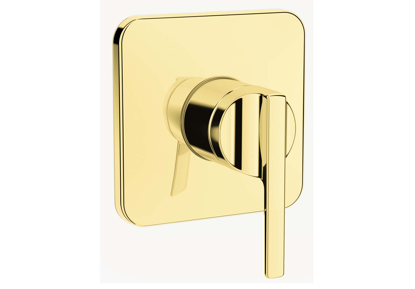 Suit Built-In Shower Mixer, Exposed Part, Gold