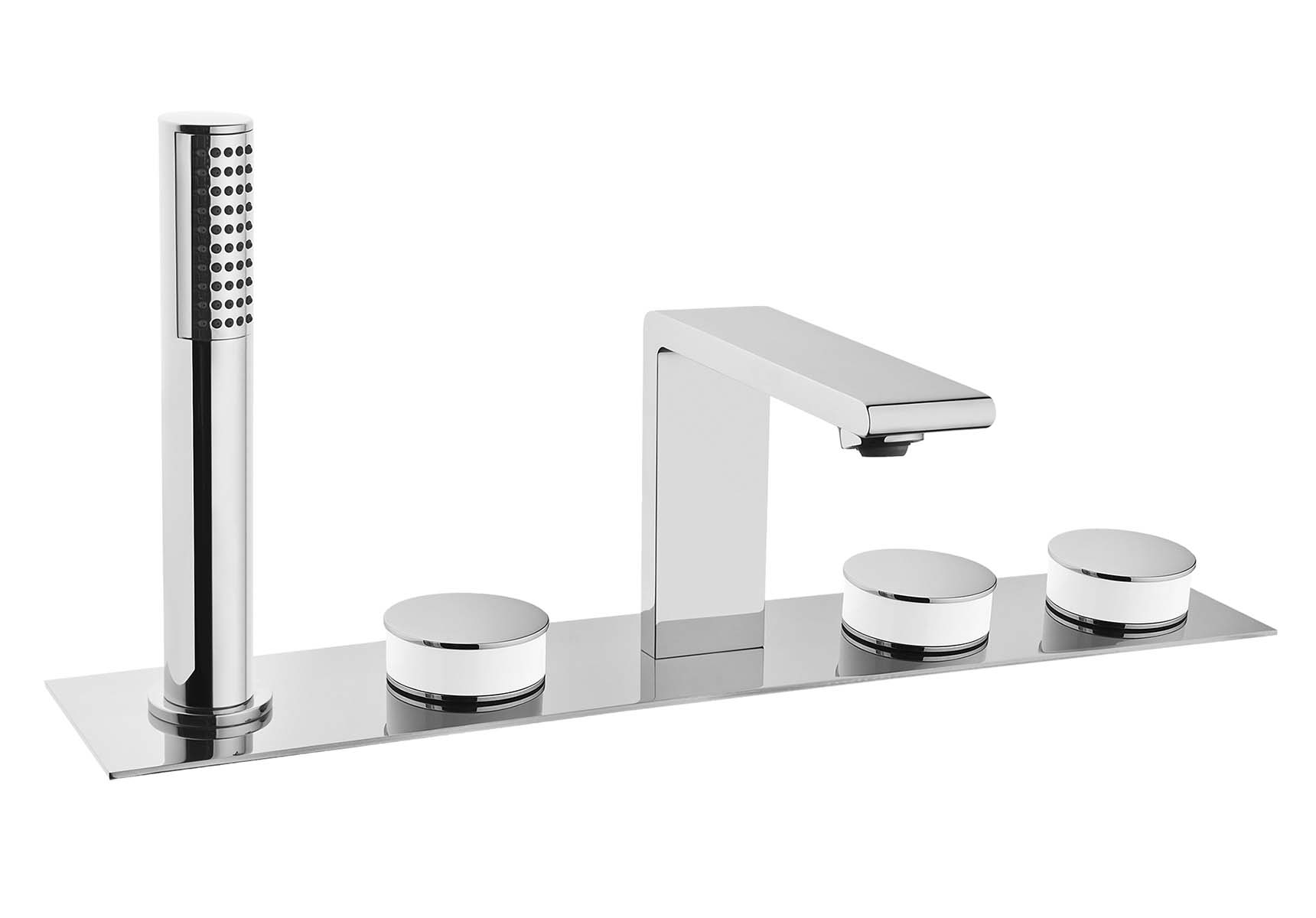 Memoria Bath Mixer (Deck Mounted)