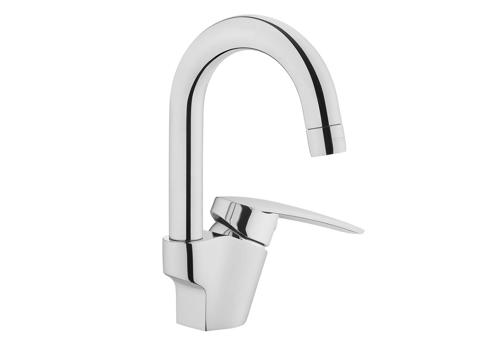 Dynamic S Basin Mixer (Swivel Spout)