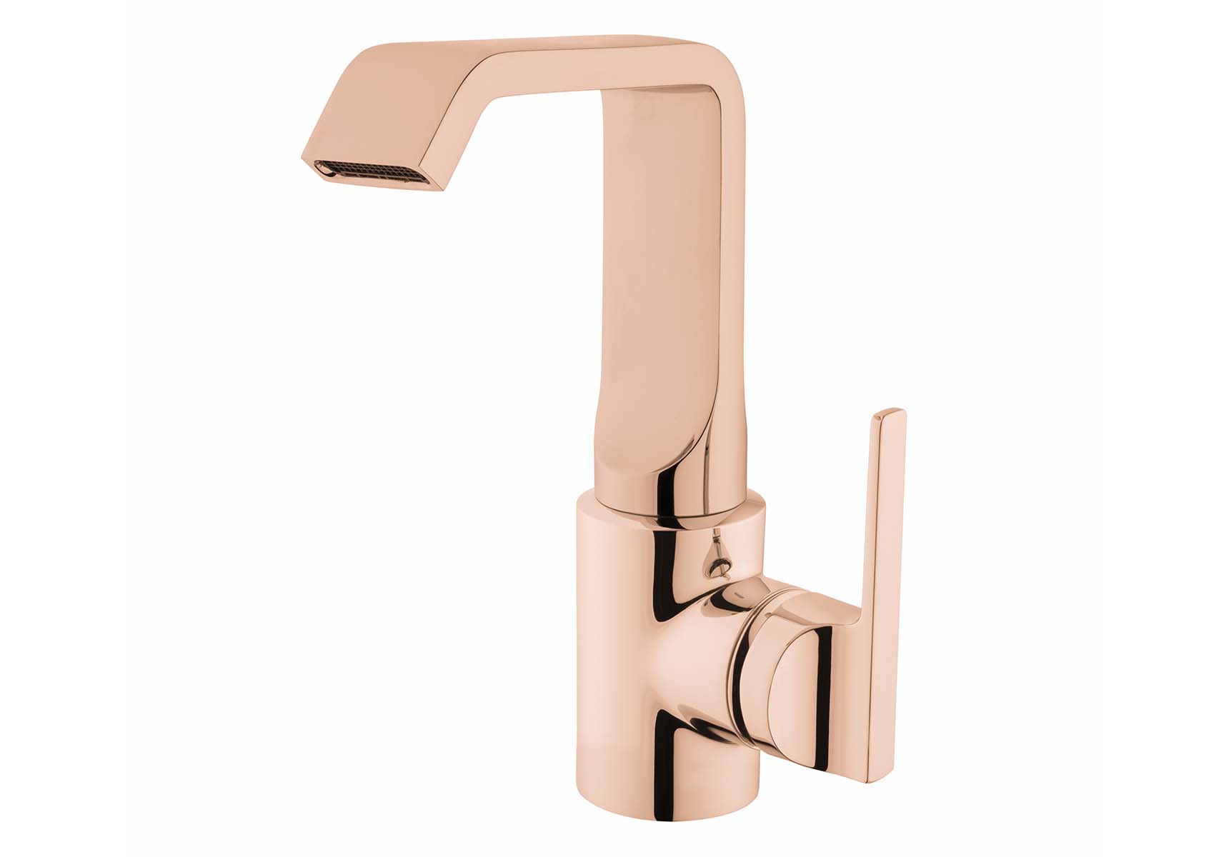 Suit Basin Mixer, Copper