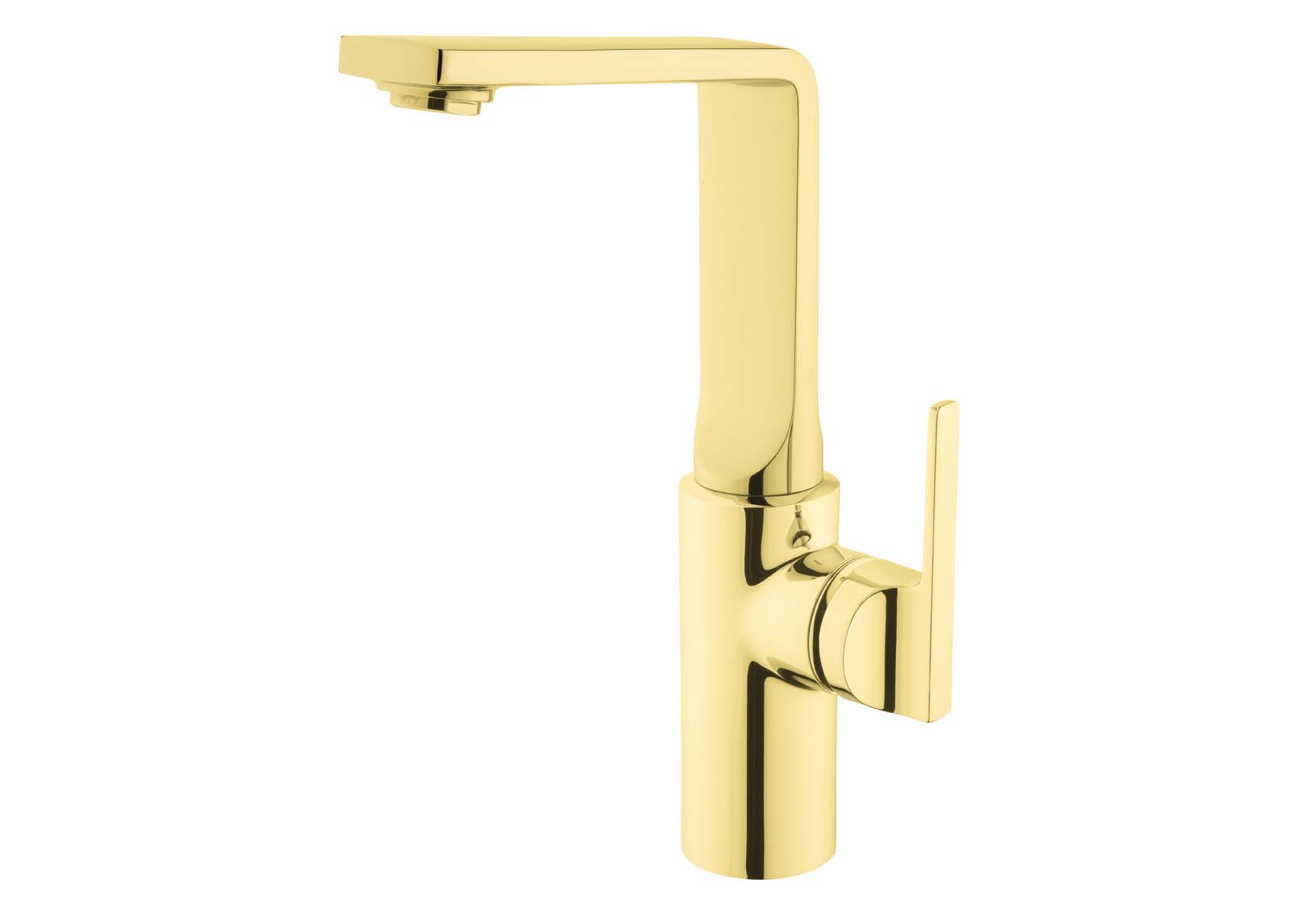 Suit Basin Mixer, For Bowls, Gold