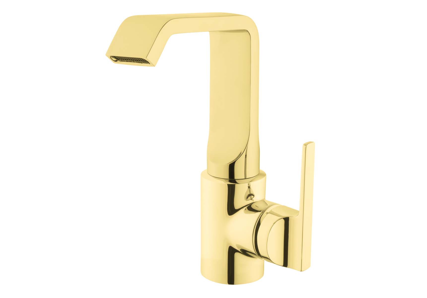 Suit Basin Mixer, With Pop-Up, Gold