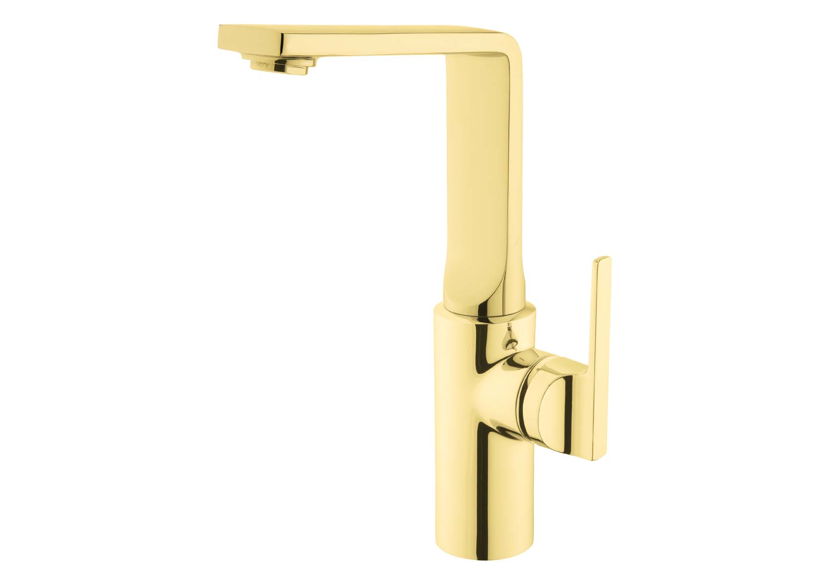 Suit Basin Mixer, With Pop-Up-For Bowls, Gold