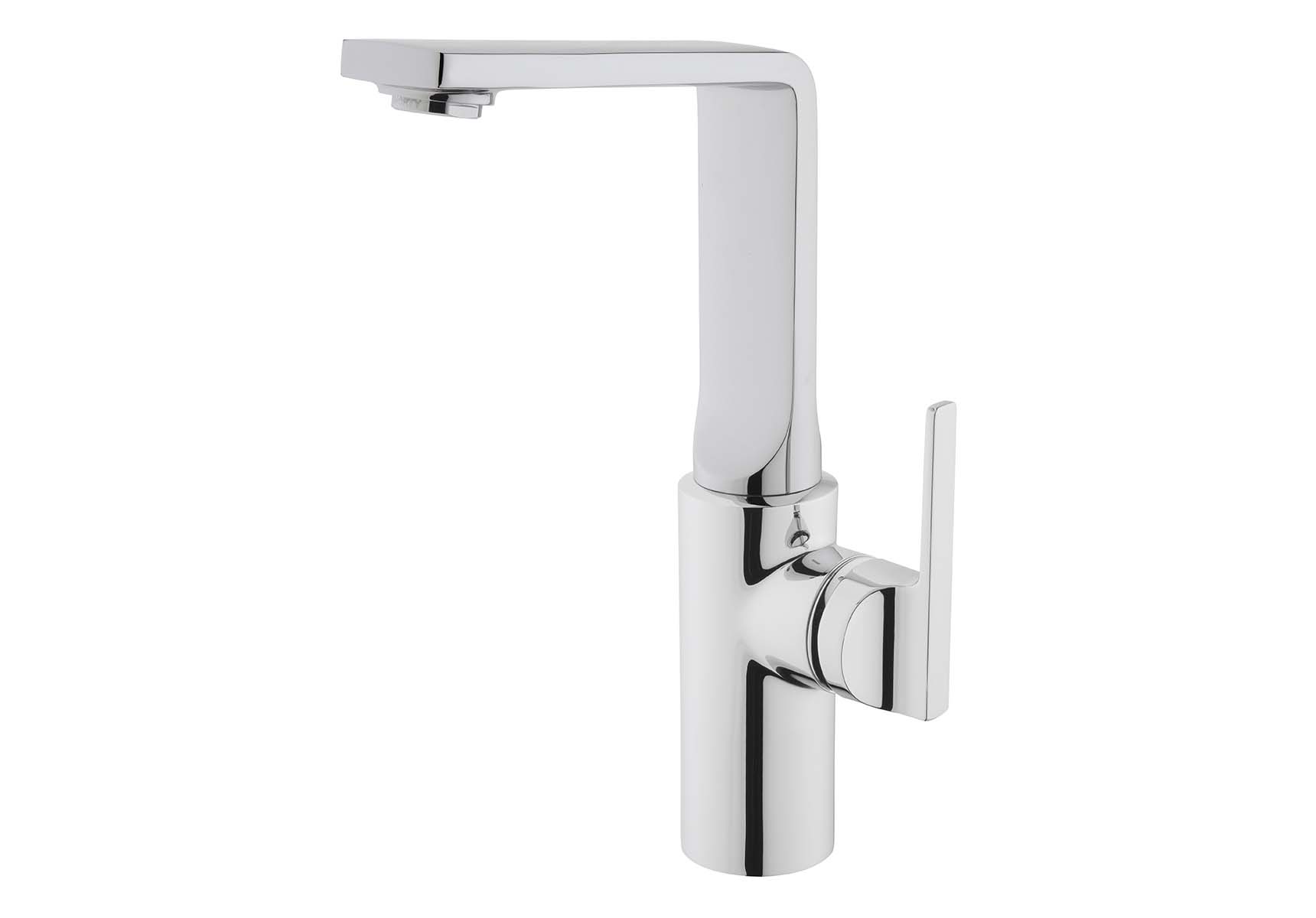 Suit Basin Mixer, With Pop-Up-For Bowls, Chrome