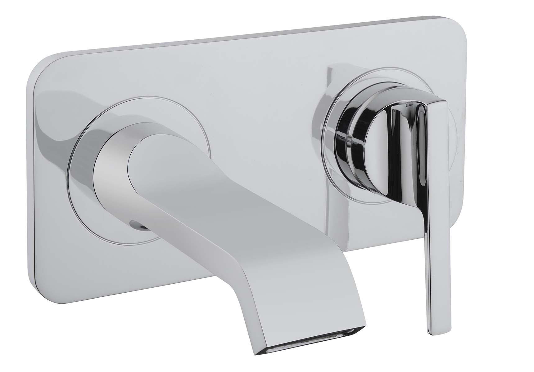 Suit Built-In Basin Mixer, Exposed Part, Chrome