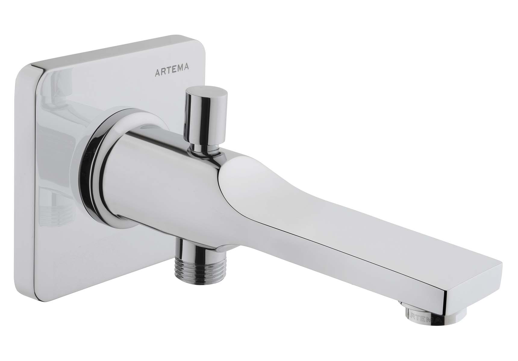 Suit Bath Spout, With Handshower Outlet, Chrome