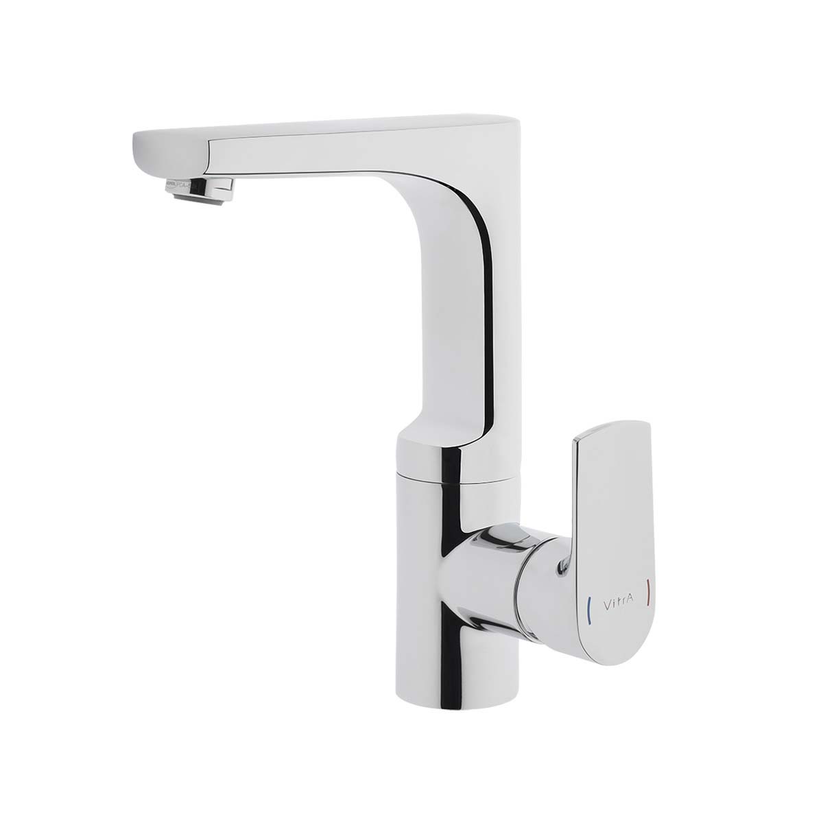 Basin mixer (with swivel spout)