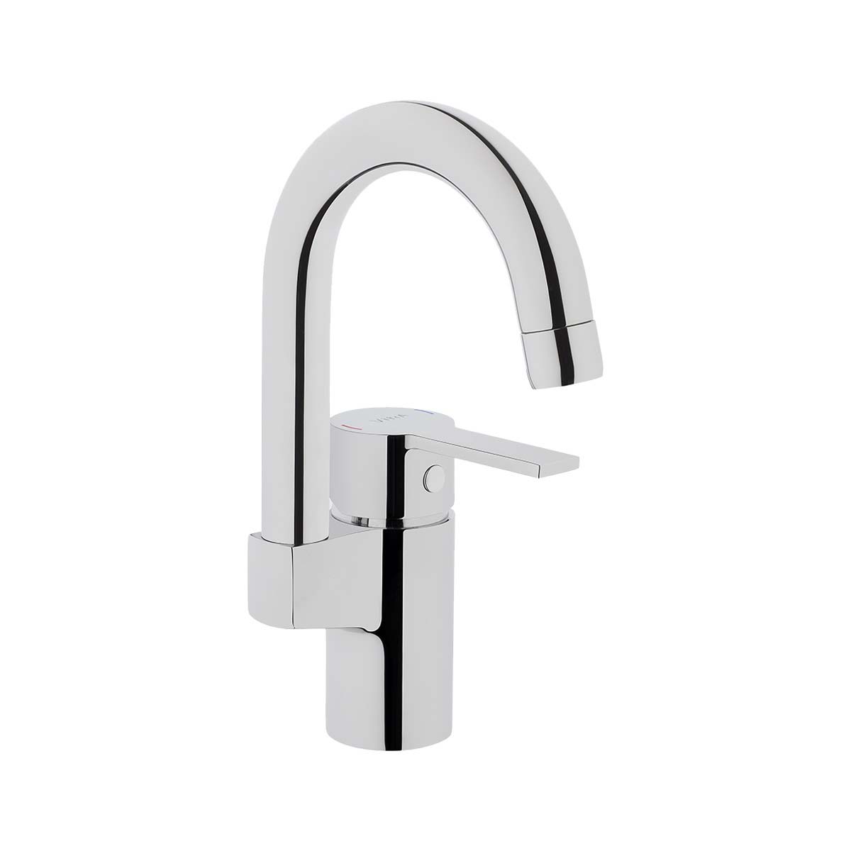 Basin mixer (with swivel spout)