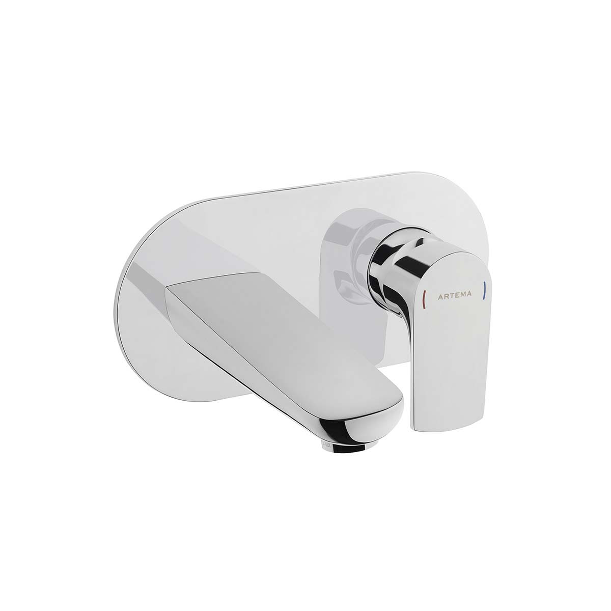 Built-in basin mixer (exposed part)