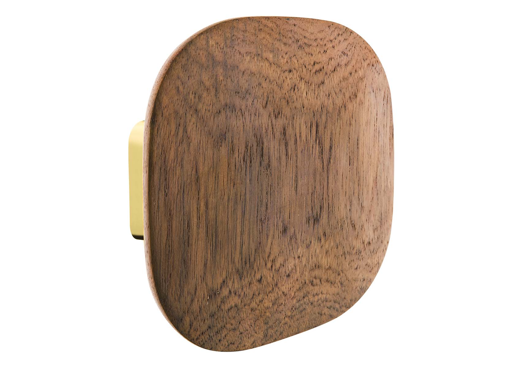 Eternity Large Bathrobe Holder (Square - Wooden) - Gold