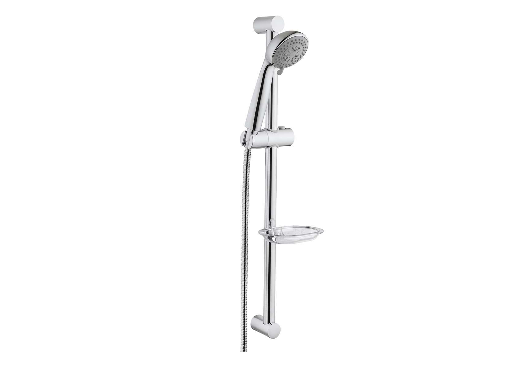 Compact 3F Shower set, Chrome