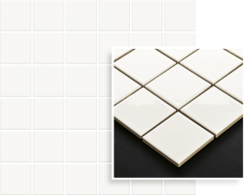 Altea Bianco Mozaika Prasowana K.4,8X4,8