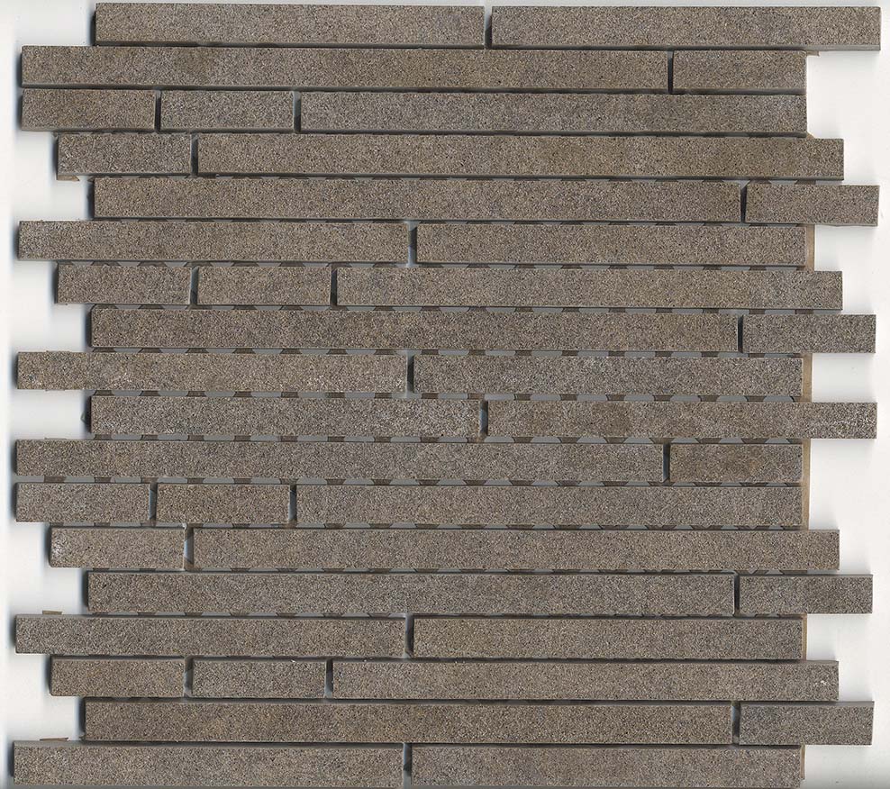 1.5x15 Pompei Cut Border Mocha Matt