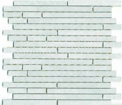 1.5x15 Pompei Cut Border White Matt