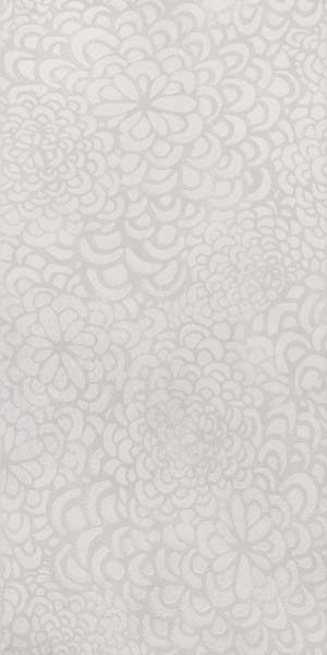 30x60 Bloom Decor White Glossy
