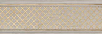 11x33 Provence Border 1 White Matt