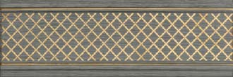 11x33 Provence Border 1 Gold Matt