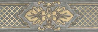 11x33 Provence Border 2 Gold Matt