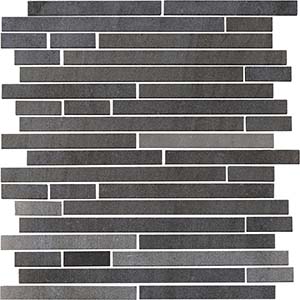 30x30 Terra Nova Cut Border Nero Matt