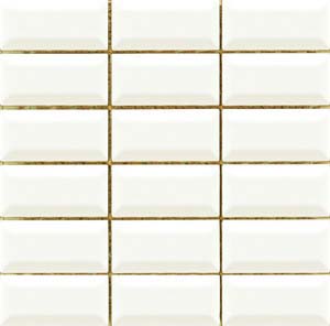 5x10 Metro Tiles Tile Cream Glossy