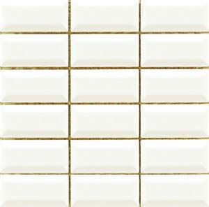 5x10 Metro Tiles Tile Cream Glossy