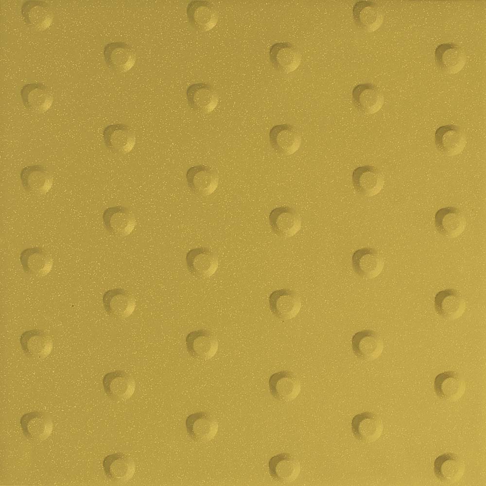 30x30 Tactile Tile Yellow Matt