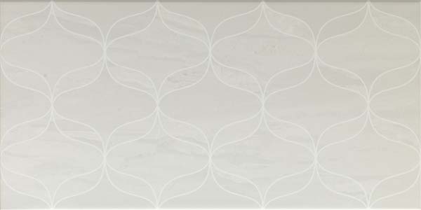 30x60 Ethereal Decor 2 Light Grey Glossy