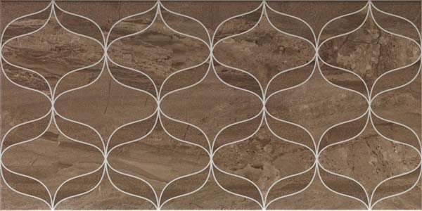 30x60 Ethereal Decor Brown Glossy