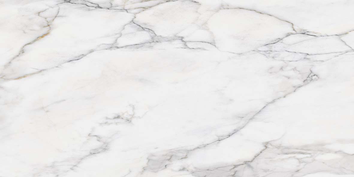 60X120 Calacatta Tile White Glossy