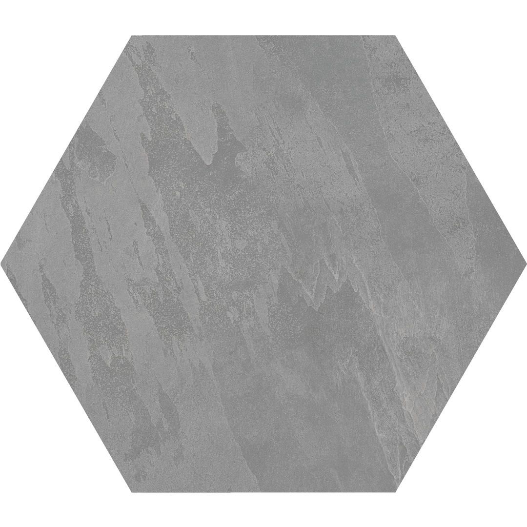 51.4X59.4 TECH-SLATE HEXAGON D.GREY R10A