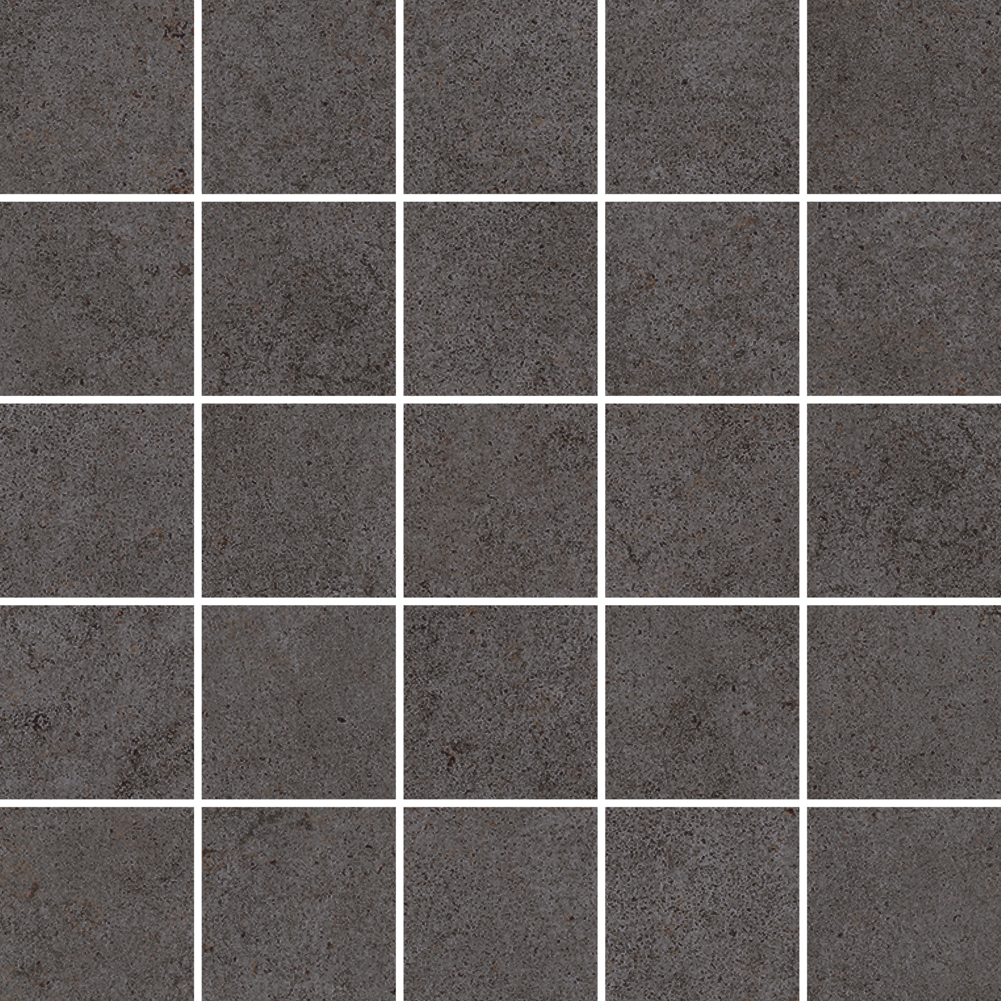 D.DETROIT ANTHRACITE MOSAIC/25X25 25x25 cm