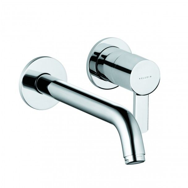 CONCEALED TWO HOLE WALL MOUNTED BASIN MIXER