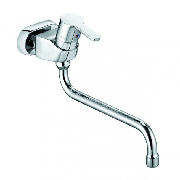 WALL MOUNTED SINGLE LEVER SINK MIXER DN 15