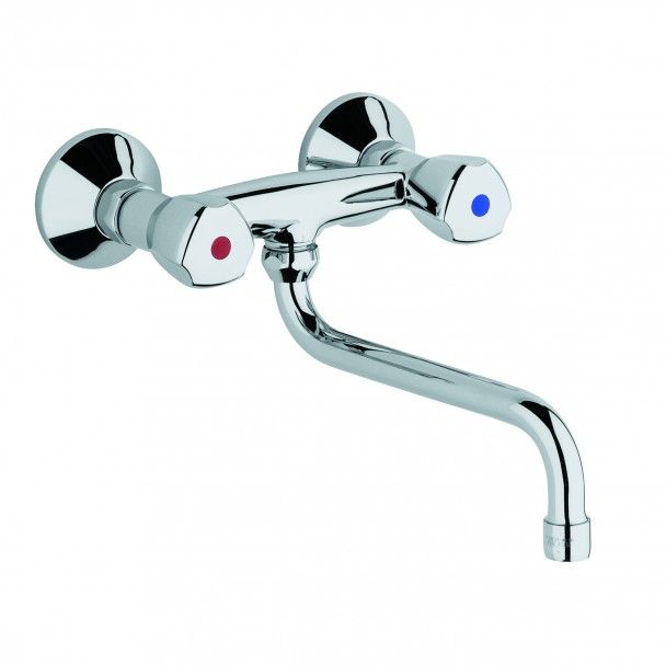 WALL MOUNTED SINK MIXER DN 15