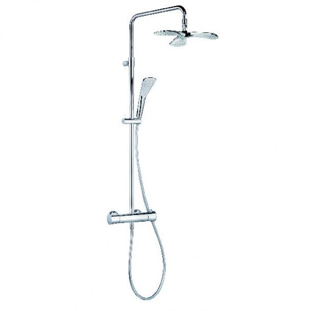 KLUDI DUAL SHOWER SYSTEM С ТЕРМОСТАТОМ