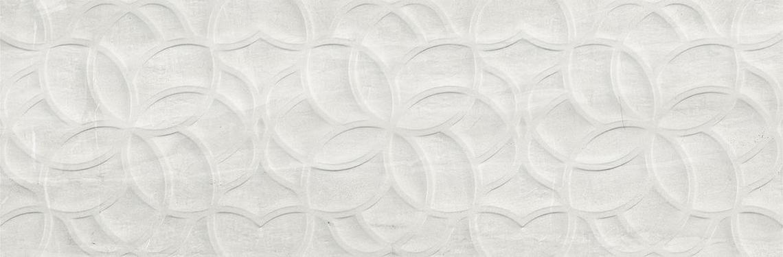 CALEDONIA WHITE MATT DECOR RECT. 40x120 - B43